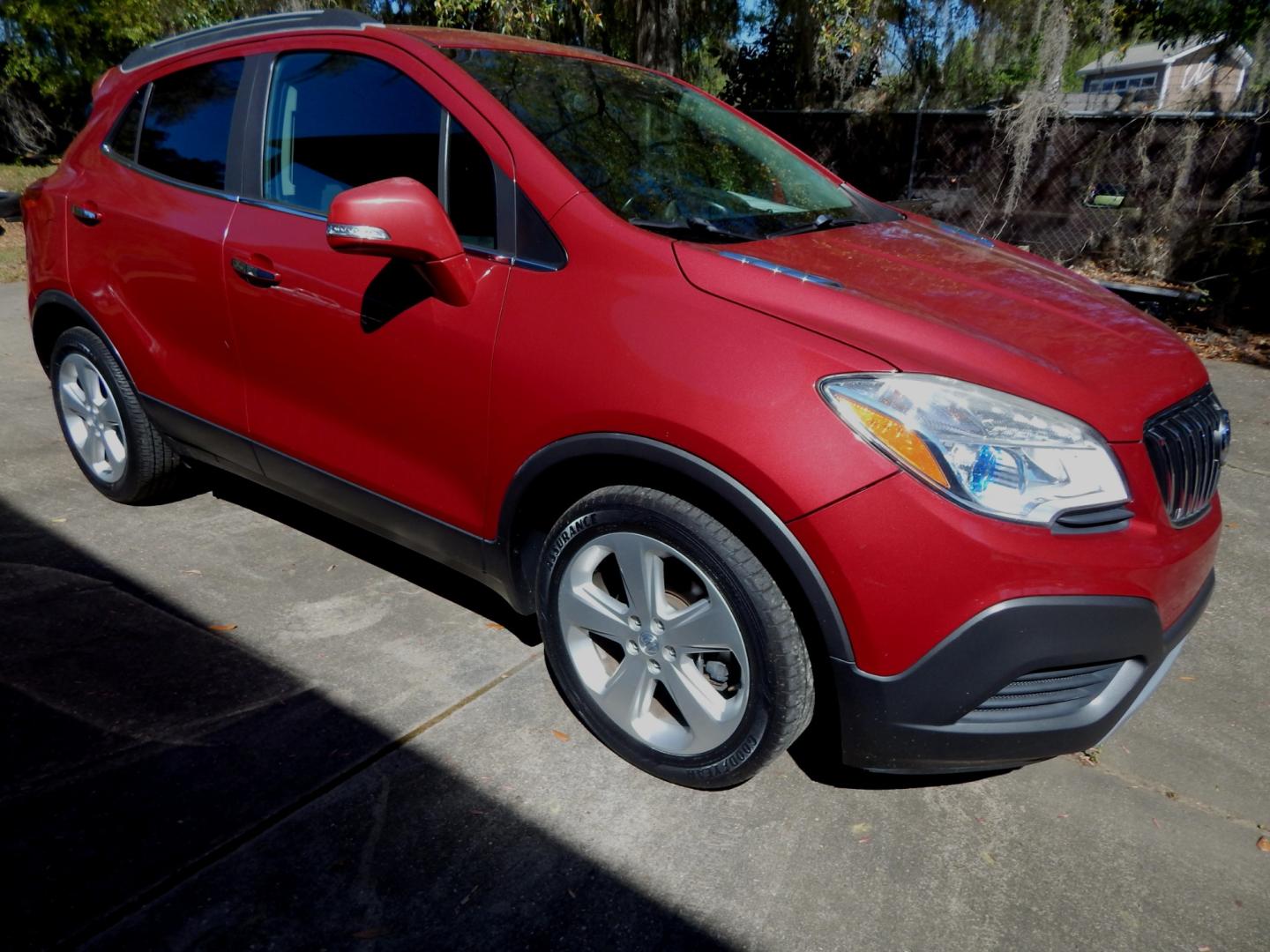 2016 Maroon /Charcoal Buick Encore (KL4CJASB1GB) with an 1.4L engine, Automatic transmission, located at 3120 W Tennessee St, Tallahassee, FL, 32304-1002, (850) 575-6702, 30.458841, -84.349648 - Photo#0